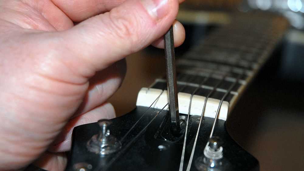 Step 1: Determine the Truss Rod Nut Size