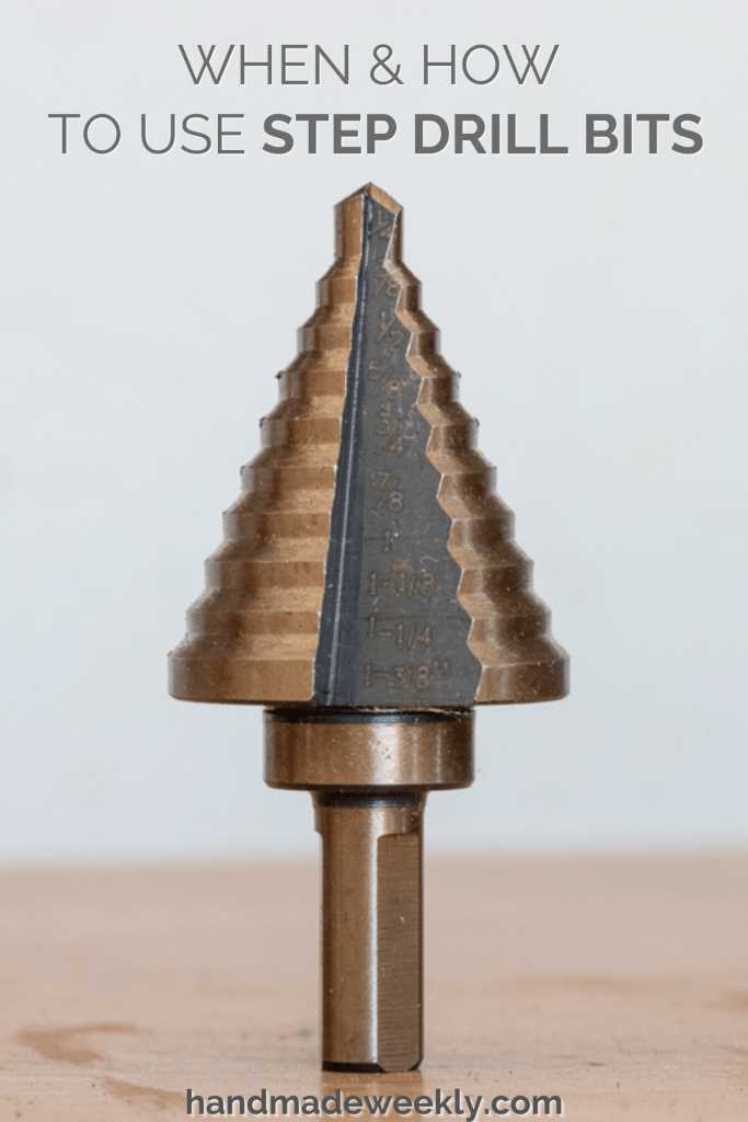 Using Step Drill Bits in Woodworking