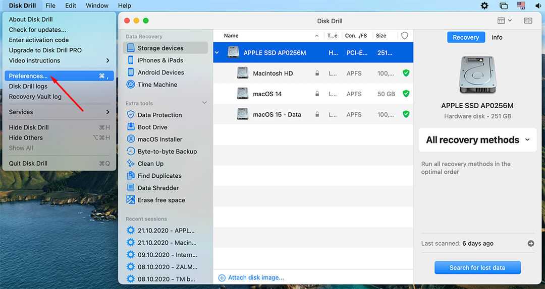 Recovering Lost Data with Disk Drill on Mac