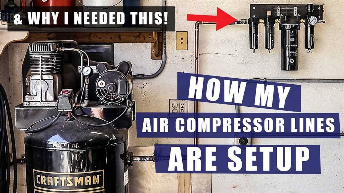 Close to the Air Compressor