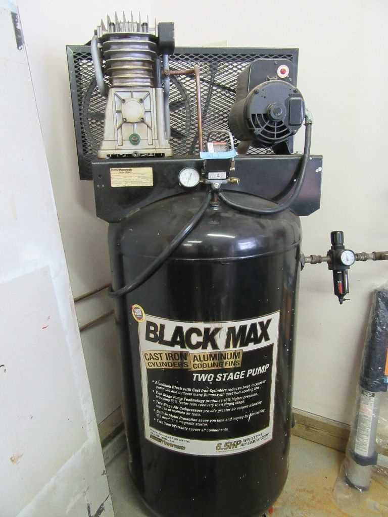 1. Black Max 5-Gallon Portable Air Compressor
