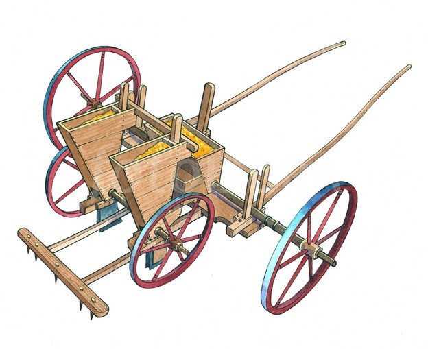 In addition to improving efficiency and reducing wastage, the seed drill also had other benefits. By sowing seeds at a consistent depth, it helped prevent birds and other pests from easily accessing and eating the seeds. It also reduced the amount of manual labor required for sowing seeds, allowing farmers to cover larger areas of land in a shorter period of time. Overall, the invention of the seed drill revolutionized agriculture and played a significant role in increasing crop yields during the agricultural revolution.
